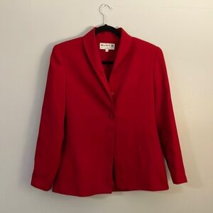 Women's Red Blazer